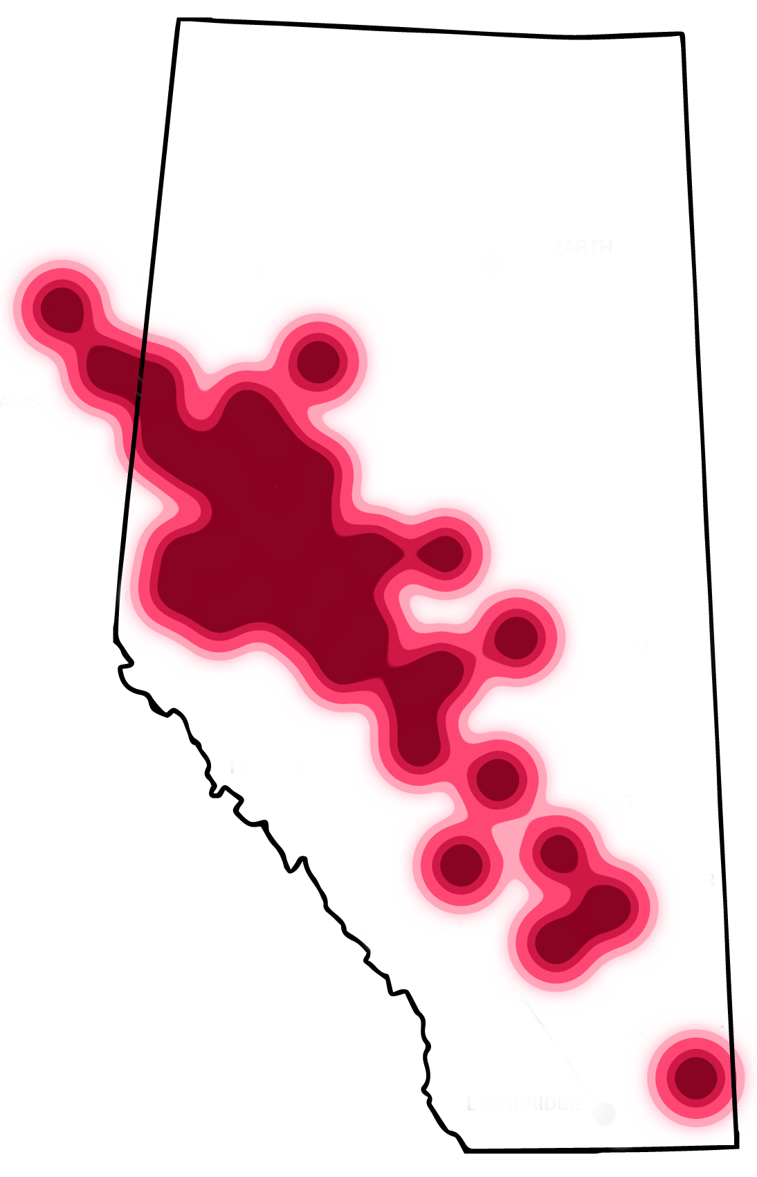 alberta map